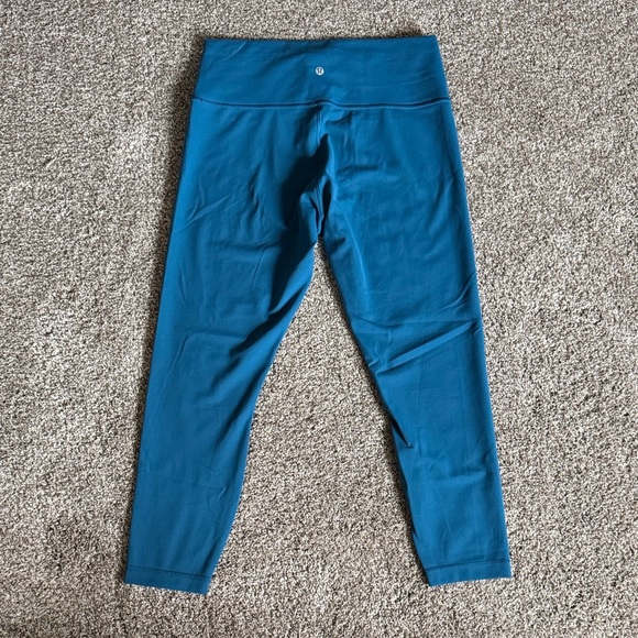 Lululemon Athletica Leggings - Wunder Train HR Tight - 25” size 14 - Capri - Picture 1 of 6